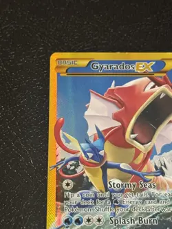 Gyarados EX 123/122 XY BREAKpoint 2016 Secret Holo Rare SHINY Pokemon Card TCG I - Image 2