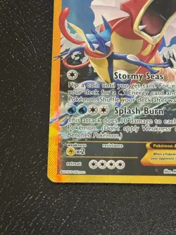 Gyarados EX 123/122 XY BREAKpoint 2016 Secret Holo Rare SHINY Pokemon Card TCG I - Image 4