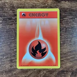 Fire Energy Neo Genesis 98/102 Pokemon Card LP - Image 1
