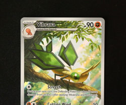 Pokemon Card TCG - Vibrava 206/191 - Surging Sparks - Illustration Rare - NM ⭐ - Image 2