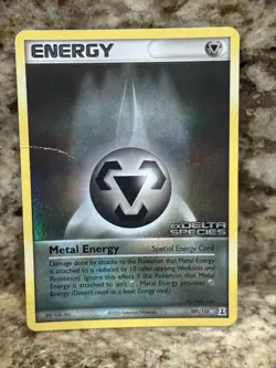 Pokemon Card - Metal Energy Delta Species 107/113 Reverse Holo Stamped MP/HP - Image 1
