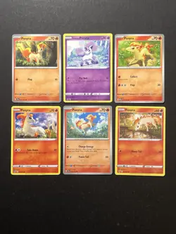 6 Ponyta Pokemon Card Collection SWSH SV Galarian PTCG - Image 1