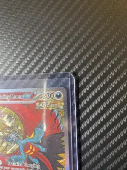 Pokemon TCG Prismatic Evolutions Roaring Moon EX Card 162/131 Sir - Image 3