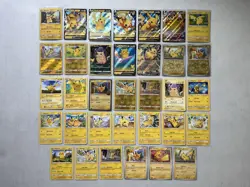 34x Pikachu V EX Pokemon Card Holo Ultra Rare Reverse XY SM SWSH SV NO DUPES - Image 1