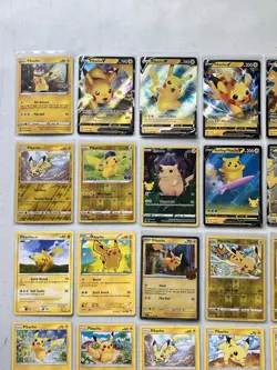 34x Pikachu V EX Pokemon Card Holo Ultra Rare Reverse XY SM SWSH SV NO DUPES - Image 2