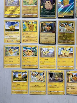 34x Pikachu V EX Pokemon Card Holo Ultra Rare Reverse XY SM SWSH SV NO DUPES - Image 4