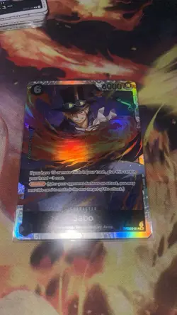 One Piece TCG | Sabo PRB02-014 SR - One Piece Card the Best Vol. 2 NM - Image 1