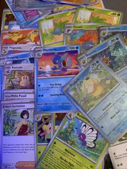 Pokemon 151 Mew En Bulk Lot Of 60 Common Uncommon Reverse Holo Tcg Cards - Image 2