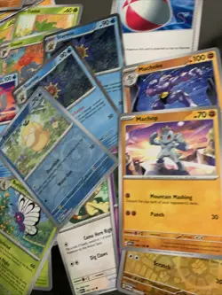 Pokemon 151 Mew En Bulk Lot Of 60 Common Uncommon Reverse Holo Tcg Cards - Image 3