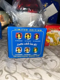 Pokemon PIKACHU 23K Gold Plated Trading Card 1999 Limited Edition w/Original COA - Image 5
