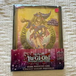 Konami Yu-Gi-Oh! 9-Pocket Duelist Portfolio DARK MAGICIAN GIRL (Holds 180 Cards) - Image 1