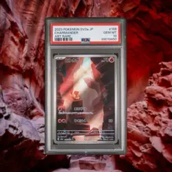 Charmander PSA 10 Japanese Pokemon Card 168/165 sv2a 151 Holo 2023 AR Art Rare - Image 1
