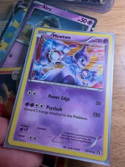 Mewtwo 2019 Pokemon Card 120 HP Basic Holo Rare 53/113 MINT RARE - Image 1