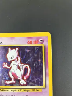 Mewtwo 10/102 Pokemon Card Holo WOTC Original Base Set - LP/Good Condition - Image 3