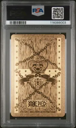 PSA 9 - Nami Queen of Hearts - One Piece Gold Poker Playing Card 2016 - Image 2