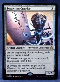 Scrawling Crawler - MTG - Foundations FDN - NM - Image 1
