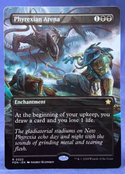 Phyrexian Arena (Borderless) - MTG - Foundations FDN - NM - Image 1
