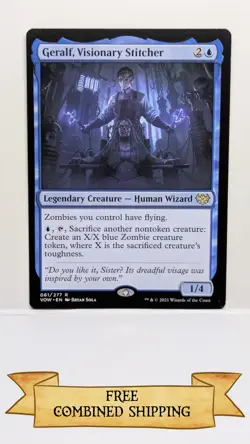 Geralf, Visionary Stitcher Innistrad: Crimson Vow Regular - Image 1