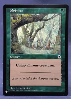 Mobilize - MTG - The List - Excellent NM - Image 1