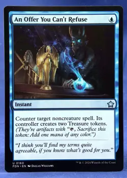 An Offer You Can't Refuse - MTG - Foundations FDN - NM - Image 1