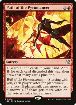 Path of the Pyromancer [March of the Machine] MTG - Image 1