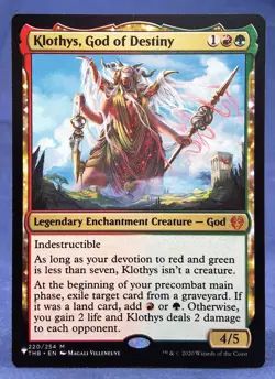 Klothys, God of Destiny - MTG - The List - Excellent NM - Image 1
