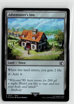 MTG Final Fantasy Adventurer's Inn Foil x1 NM - Image 1