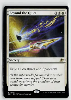 MTG Edge Of Eternities Beyond The Quiet x1 NM Rare 007 - Image 1