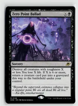 MTG Edge Of Eternities Zero Point Ballad x1 NM Rare 128 - Image 1