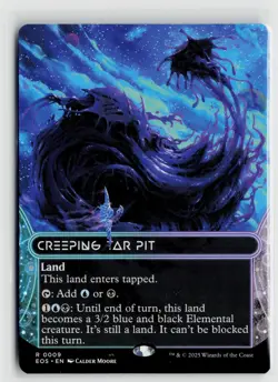 MTG Edge Of Eternities Creeping Tar Pit x1 NM 009 - Image 1