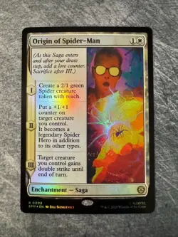 Origin of Spider-Man Marvel's Spider-Man Foil NM - MTG - Image 1