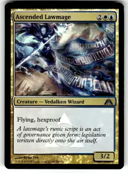 FOIL MTG Ascended Lawmage - Dragon's Maze - Magic the Gathering MTG Nice! - Image 1