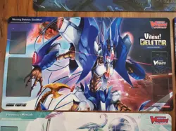 Mixed Lot of 8 Playmats Vanguard Cardfight, Magic The Gathering Read Description - Image 3