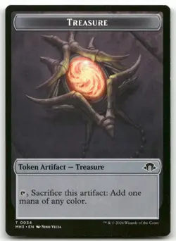 Treasure / Energy Reserve Double-Sided Token #34/36 MTG Modern Horizons 3 NM X1 - Image 1