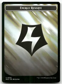 Treasure / Energy Reserve Double-Sided Token #34/36 MTG Modern Horizons 3 NM X1 - Image 2