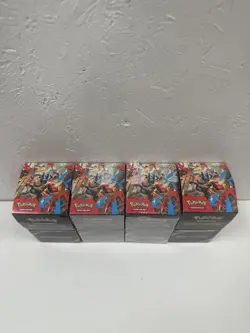 Pokemon TCG Mega Evolution Half Booster Box x4 (72 Packs) 2x Sealed 2x Unsealed - Image 2