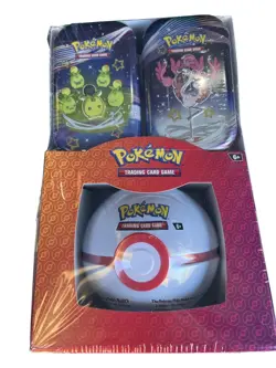 NEW Pokemon TCG Paldean Fates: Mini-Tins+PokeBall 6-Pack (6 POKEBALLS + 12 TINS) - Image 2