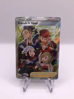 Pokemon TCG Friends in Hisui (Full Art) Crown Zenith 148 /159 Holo Ultra Rare - Image 1