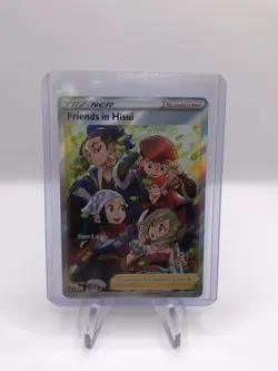 Pokemon TCG Friends in Hisui (Full Art) Crown Zenith 148 /159 Holo Ultra Rare - Image 3