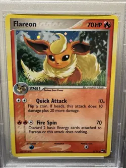 🔥2006 Pokemon Pop Series 3 Flareon #2 Holo - PSA 6 EX-MT🔥 - Image 5