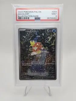 2023 Pokemon Paldea Evolved Magikarp #203/193 PSA 9 Mint - Image 1
