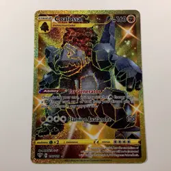 Pokemon - Coalossal (Secret) - 198/189 - Darkness Ablaze - Holo - Secret Rare NM - Image 1