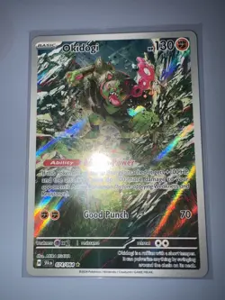 ⭐ Okidogi 074/064 Shrouded Fable English Holo IR ⭐ Pokemon TCG Near Mint 👀 - Image 1