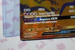 Pokemon TCG: Lunala GX #SM103a Sun & Moon Amazing Rare Gold Black Star Promo - Image 4