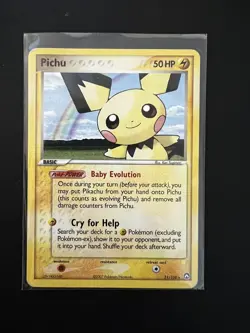 Pokemon TCG Pichu EX Power Keepers 21/108 Regular Rare - Image 1
