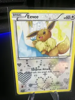 Pokemon TCG Eevee RC14/RC25 Legendary Treasures Holo Radiant Collection - Image 2
