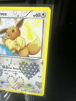 Pokemon TCG Eevee RC14/RC25 Legendary Treasures Holo Radiant Collection - Image 3