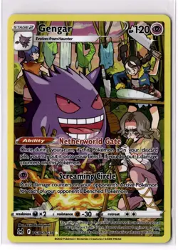 Pokemon Gengar TG06/TG30 SWSH11: Lost Origin Trainer Gallery Ultra Rare NM - Image 1