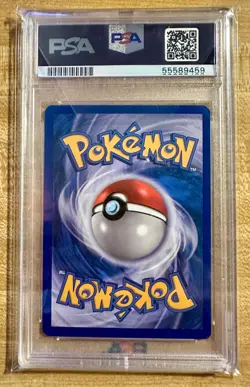 Pokemon Houndoom Undaunted League Crosshatch Reverse Holo Rare Promo #5 PSA 10 - Image 2