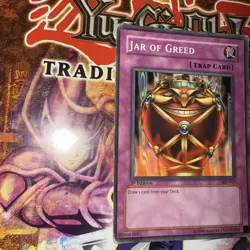 Yugioh Jar of Greed SKE-047 1st Edition Common Short Print - LP-NM - Image 3